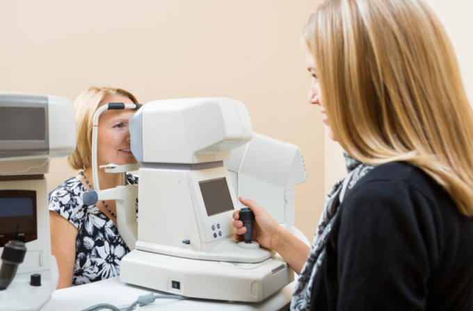 Badanie ciśnienia w gałce oka