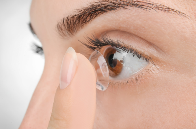 Średnica soczewki kontaktowej